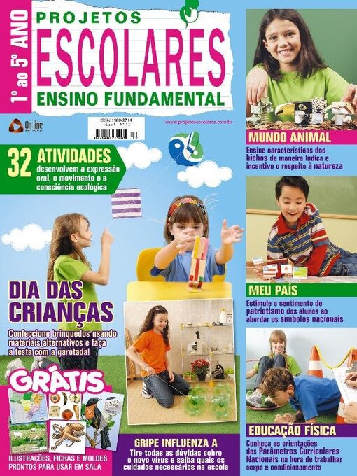 Title details for Projetos Escolares - Ensino Fundamental by Online Editora - Available